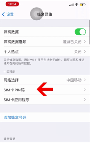 东安苹果14维修网分享如何给iPhone14的SIM卡设置密码 